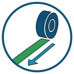 Контрастная лента для маркировки ступеней ОВЗ | Tosiqlarsiz Mamlakat