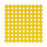 Трафарет для установки индикаторов  через приклеивание, 580 x 580 x 3мм