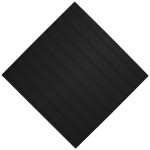 Плитка тактильная (направление движения, полоса) 500x500x4, ПУ, черный