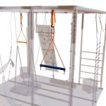 Тарзанка подвесная с креплением для комплекса «Город Джунглей»